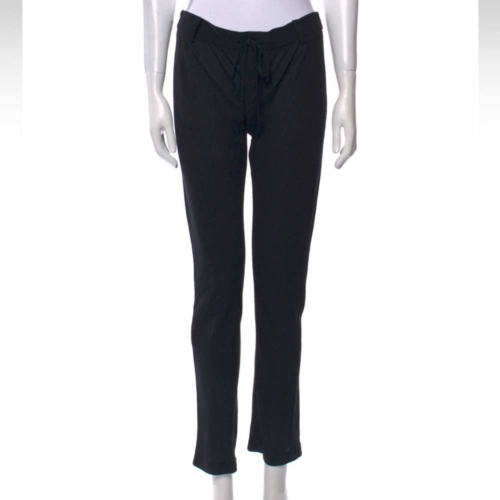 Vera Wang straight leg pants silk
